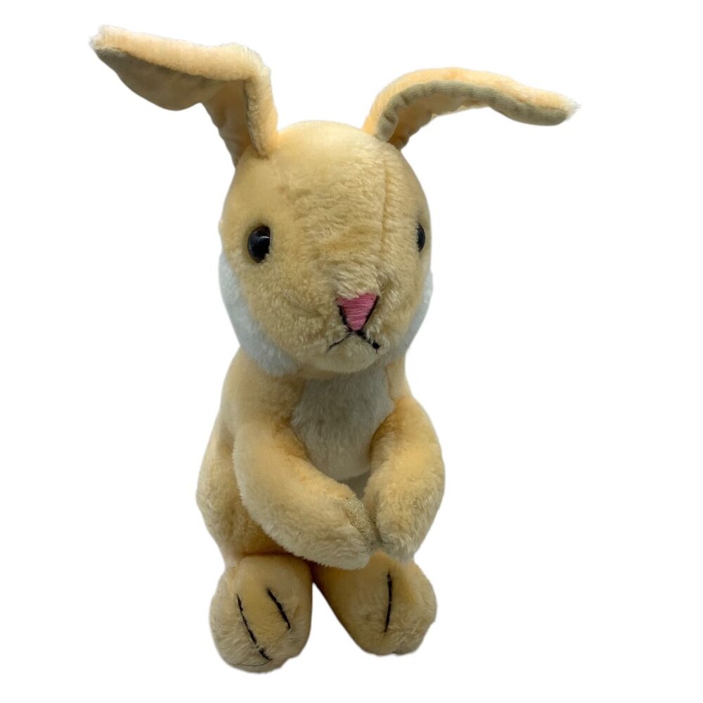 Vtg 1976 R. Dakin Plush Hugging Bunny Rabbit Stuffed Animal‎ 13” Easter